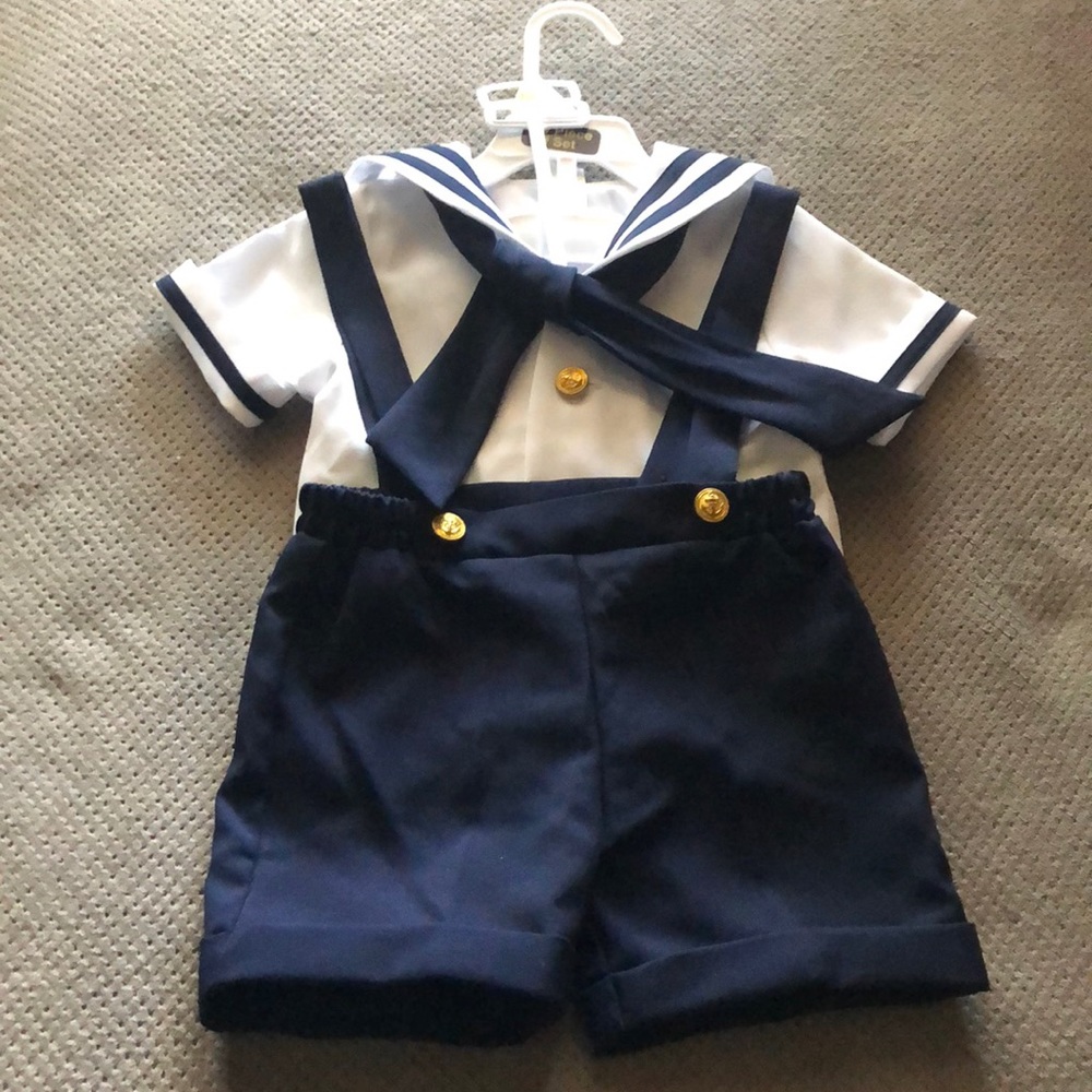 Toddler Boy’s Sailor Suit